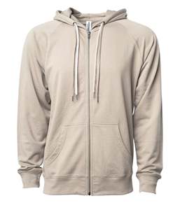 Sudadera con Capucha de Felpa al por Mayor, Independent Trading Co, Ligera, de Felpa, con Cierre Completo - Product Image 2