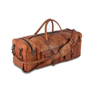 Bolsas de Viaje de Cuero de Diseño Personalizado con MOQ Bajo, Diferentes Estilos de Bolsas de Viaje de Cuero de Moda - Product Image 1