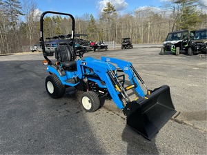 Tractor compacto LS MT125 de uso pesado con cargador frontal y retroexcavadora en venta - Product Image 5