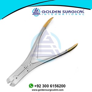 คีมตัดลวดสำหรับจัดฟัน TC ขนาด13.5ซม. คีมตัดลวดที่สำคัญทางทันตกรรมแบบสองหัว - Product Image 4