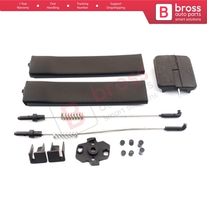 BDP965 Side Sliding <b>Window</b> Glass Latch <b>Cover</b> Set 2K0847781B for Caddy MK3 - Product Image 2