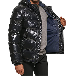 Hombres Abrigos Acolchados Burbuja Puffer Chaqueta Abrigo Cálido Acolchado Invierno Hombres Chaquetas - Product Image 3