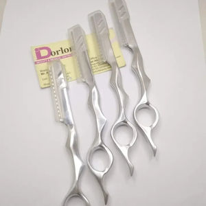 Profesional de alta calidad, etiqueta personalizada privada, nuevo estilista, cuchillo de peluquero, peluquería, adelgazamiento, afeitado, maquinilla de afeitar - Product Image 1