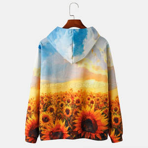 Sudadera con capucha de sublimación de nuevo diseño superventas 100% algodón para invierno MOQ bajo - Product Image 2