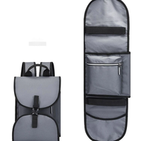 Sac de transport pliable pour skateboard, sac pour skateboard standard et longboard, sac à dos de skateboard tendance pour filles et garçons