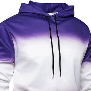 Sweat à capuche 100% coton pour homme, impression numérique personnalisée, motif 3D, taille personnalisée ODM, vêtements en polaire d'hiver à séchage rapide - Product Image 3