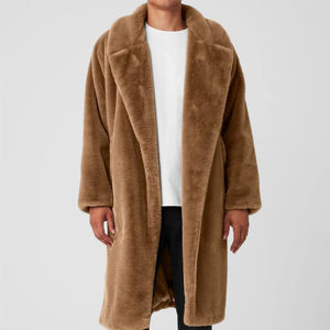 Latest Wholesale High Quality Custom Made OEM <b>Men's</b> Jackets Winter Sheepskin <b>Long</b> <b>Coat</b> With Fox Fur Collar Stylish Fashionable - Product Image 6