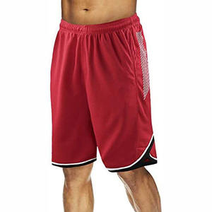 กางเกงขาสั้นกีฬาบาสเก็ตบอลผ้าลูกฟูกสำหรับผู้ชายกางเกงขาสั้นผ้ายืดแบบผูกเชือกเอวสีพื้นออกแบบได้ตามต้องการเป็นมิตรกับสิ่งแวดล้อม - Product Image 4