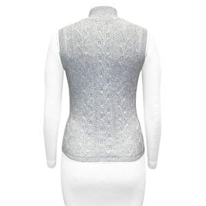 FW23 ensemble de pull en nylon et laine polyester spandex personnalisé pour femmes pull à col montant vente chaude gilet pour femmes pour l'hiver - Product Image 2