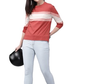 2025 camiseta de mujer de manga corta de moda con logotipo personalizado ropa deportiva de verano camiseta transpirable camiseta atlética Color de bloque - Product Image 2