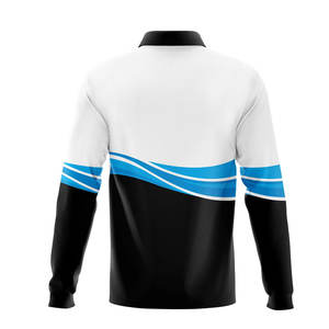 Chemise de pêche pour homme à manches longues en coton/polyester de haute qualité - Personnalisable, respirante et durable, nouvelle mode - Product Image 2