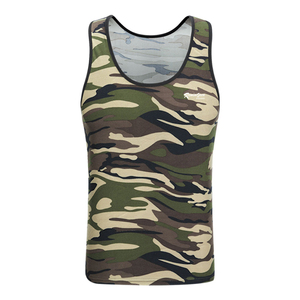 Débardeurs de gymnastique grande taille pour hommes Musculation Stringer Coton Sans manches Fitness Sports Singlet Séchage rapide Respirant Conception tricotée - Product Image 3