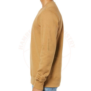 เสื้อสเวตเชิ้ตผู้ชายขายดี สีพื้นเรียบง่าย สำหรับฤดูหนาว คุณภาพสูง อุ่นสบาย เหมาะสำหรับกิจกรรมกลางแจ้ง คอกลม แขนยาว มีฮู้ด ผ้าฟลีซ มีกระเป๋า - Product Image 4