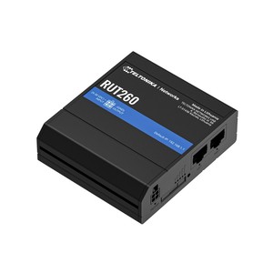 เราเตอร์อุตสาหกรรม LTE Teltonika RUT260, Cat.6, 2x LAN 100Mb/s WiFi 2.4GHz, RUT260 000000 - Product Image 1