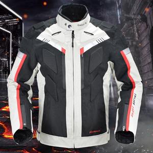 Ensemble de veste de course personnalisée pour homme, pantalon de moto tout-terrain imperméable avec protection, combinaison de course - Product Image 2