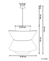 Vente en gros de lampes suspendues en jute tissé, abat-jour pour la décoration du salon, de la chambre à coucher, de la cuisine et de l'espace,
