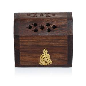 ชุดเตาเผาเครื่องหอมบาคูร์ไม้สไตล์อาหรับสุดหรู ราคาดีที่สุด พร้อมที่วางมุบคัฮร์ สำหรับบ้าน โรงแรม กลิ่นหอมแบบศาสนา กลิ่นโป๊ยกั๊ก - Product Image 4