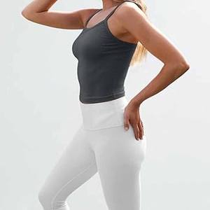 Premium Grey Women <b>Spaghetti</b> <b>Strap</b> Tank Top Slim Fit With Soft Stretch Fabric Comfortable Casual And Summer Wear Tank Top - Product Image 6