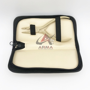 คีมต่อผมสแตนเลสอเนกประสงค์แบบปรับแต่งได้เครื่องมือยั่งยืนแบบมืออาชีพสีนู้ด - Product Image 3