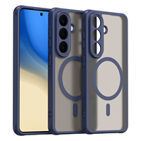 Coque de téléphone pour Samsung Galaxy S27 Pro/S27 Plus/S27 Ultra/S26FE/A18/A08/A27/A57/A37/M17e/F70e, coque magnétique antichoc avec effet peau