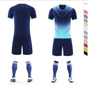 Conjunto de ropa de fútbol para hombres de alta calidad Camisetas de fútbol al por mayor Nuevos uniformes de fútbol - Product Image 3