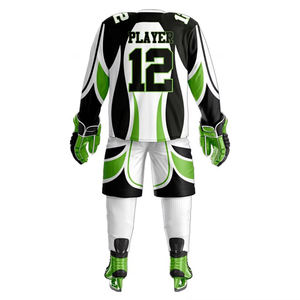 Uniforme de hockey sur glace personnalisable de haute qualité pour hommes, nouveau style de conception respirante avec service OEM - Product Image 2