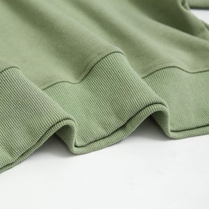 Sudadera con capucha recortada con logotipo personalizado para mujer, venta al por mayor, chándal de manga larga de algodón, Tops cortos, sudadera para correr de invierno - Product Image 3