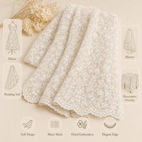 Tissu en dentelle de haute qualité, nouveau design, accessoires vestimentaires, textile pour costumes de mariage, textiles d'ameublement et artisanat DIY