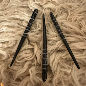 Aiguille à broder en corne de buffle, pointe fine, pour laine et fil, accessoire de couture durable pour le tufting et la couture - Product Image 1