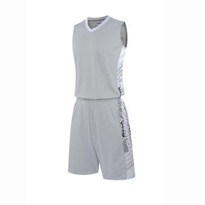 Uniforme de Baloncesto de Último Diseño, Logotipo Personalizado, Uniforme de Baloncesto de Color Sólido - Product Image 6