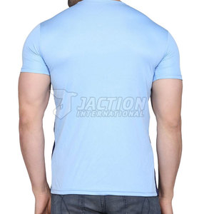เสื้อยืดผู้ชายรุ่นใหม่ล่าสุด ผลิตจากโพลีเอสเตอร์ สำหรับผู้ใหญ่ ผลิตในปากีสถาน เสื้อยืดผู้ชายสำหรับออกกำลังกาย - Product Image 2
