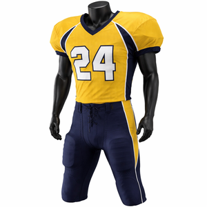 Uniforme de Fútbol Americano Profesional Personalizado, Uniforme de Fútbol Americano 100% Poliéster Transpirable, Tallas Grandes - Product Image 1