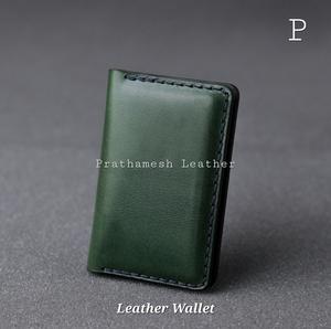 Portefeuille en cuir bicolore pour hommes Prix de gros sécurisé Portefeuilles classiques fabriqués à la main Portefeuille d'affaires élégant en cuir incroyable pour hommes - Product Image 4