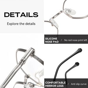 Gafas de Sol con <span class=keywords><strong>Lentes</strong></span> Polarizadas UV400 Anti-Reflejantes Sunray, Montura Metálica de Aro Completo, Película Protectora de Color de Alta Gama, Unisex - Product Image 3