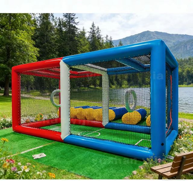 Popular Event Drone Soccer Ball Game High Quality Inflatable Drone Obstacle Frame for Entertainment-Drone Flight Competitions
