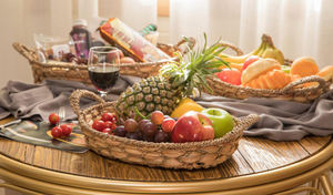 ชุดเครื่องใช้บนโต๊ะอาหารในครัวเรือนถาดใส่อาหารทำมือถาดใส่หญ้าทะเลสำหรับตกแต่ง - Product Image 5