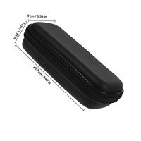 Étui à fléchettes en mousse EVA imperméable personnalisé avec fermeture éclair, résistant aux chocs, support pour 4 fléchettes, design élégant et durable, accepte le logo personnalisé