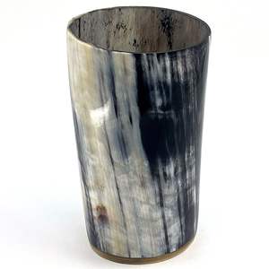 Verre à boire court en corne de Viking, matériau organique, style animalier poli, meilleure qualité, fabriqué à la main par HANNAN HANDICRAFT - Product Image 4