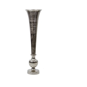 Vases en métal poli brillant au design moderne, pots célèbres, divers vases en métal, décoration d'intérieur, vaisselle, vase à fleurs en métal - Product Image 2