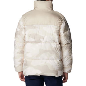 2025 venta al por mayor logotipo personalizado OEM estampado ropa de invierno Color naranja burbuja chaqueta hombres de gran tamaño al aire libre hombres Puffer chaquetas y abrigos - Product Image 2