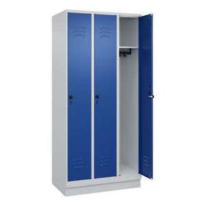 Armadio Spogliatoio Locker Classic Plus 1950 x 900 x 500 mm AxLxP 3-scomparti - Product Image 4