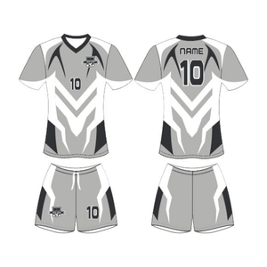 ชุดยูนิฟอร์มฟุตบอลสั่งทำพิเศษพร้อมพิมพ์ชื่อ/หมายเลขทีมแบบ Sublimated  ผลิตจากผ้าโพลีเอสเตอร์ 100% ระบายอากาศได้ดีไร้รอยต่อ - Product Image 5