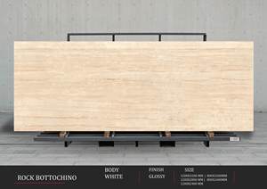 Carreaux de porcelaine brillants 1200x3200 | Taille personnalisée grand format 1200x2400 | Qualité d'exportation de sol mural élégant - Product Image 4