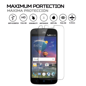 ANTISHOCK para ZTE Zmax Champ Protector de pantalla duradero y resistente a impactos - Product Image 2