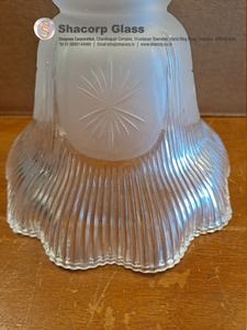 Pantallas de lámpara de vidrio prismático Vintage - Product Image 3