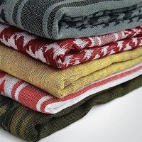 Pañuelo Triangular Unisex de Algodón con Diseño de Espiga, Camuflaje y Patrón Sólido, Cálido para Invierno, Uso Diario al Aire Libre, Estilo Shemagh de Oriente Medio