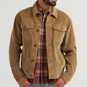 Chaqueta Trucker Unisex de Lana Hecha a Medida, Cuello Alto, Ecológica, Resistente al Viento, Novedad de Invierno 2025, Precio Razonable - Product Image 1