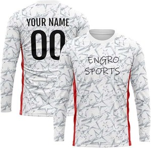 Fabricant Engro sportswear uniformes industrie Custom Sublimation Print Short Sleeve Basketball Shooting Shirts & Hoodies - Product Image 1