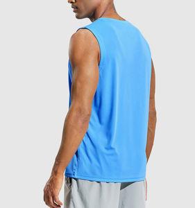 Running GYM Clothing <b>Men</b> Sleeveless Shirt High Quality Tank Top Fitness Training Running <b>Singlet</b> For <b>Men</b> - Product Image 5