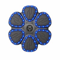 GAODENG Machine de boxe musicale murale intelligente avec cible LED, entraîneur de frappe multi-modèles, panneau de réaction pour la maison et la salle de sport, certifiée CE